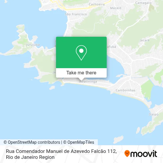 Rua Comendador Manuel de Azevedo Falcão 112 map