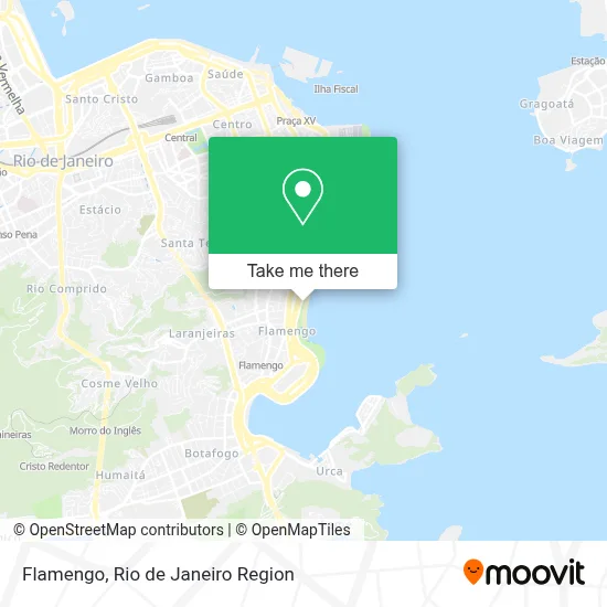 Flamengo map
