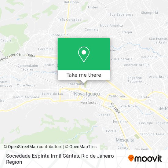 Sociedade Espírita Irmã Cáritas map