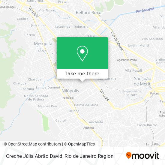 Creche Júlia Abrão David map