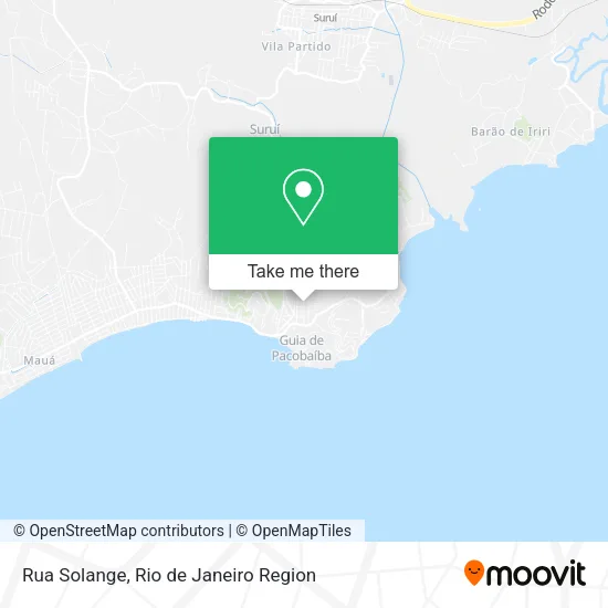 Rua Solange map
