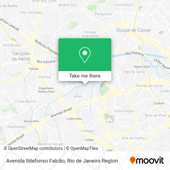 Avenida Ildefonso Falcão map
