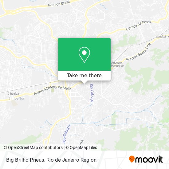 Mapa Big Brilho Pneus