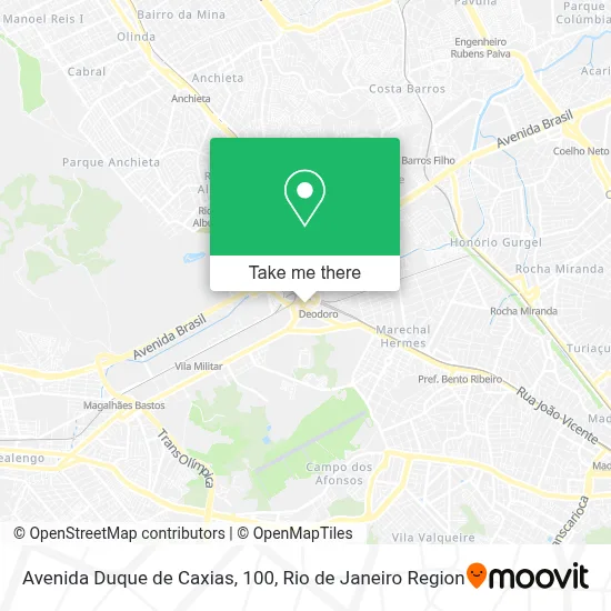 Avenida Duque de Caxias, 100 map