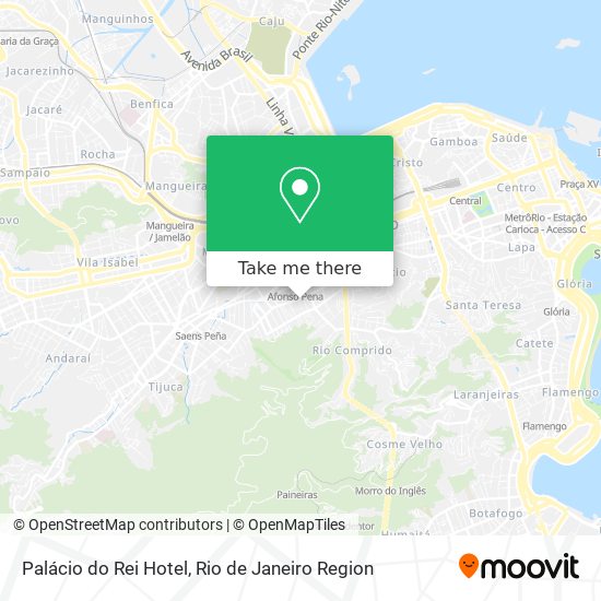 Palácio do Rei Hotel map