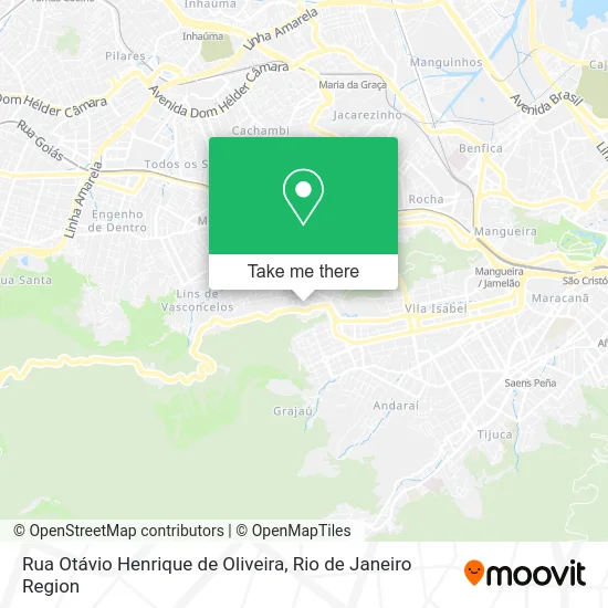 Rua Otávio Henrique de Oliveira map