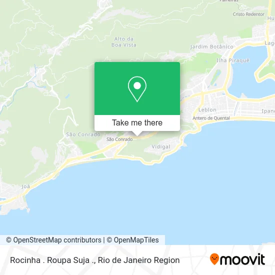 Rocinha . Roupa Suja . map