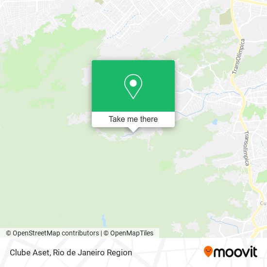 Clube Aset map