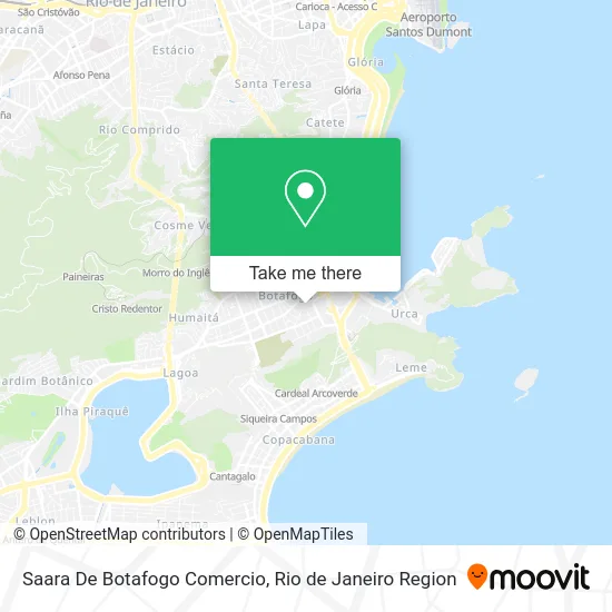 Saara De Botafogo Comercio map
