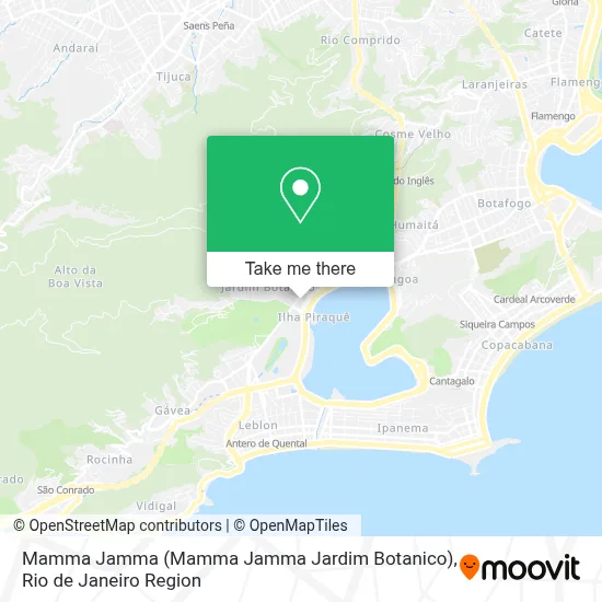 Mamma Jamma (Mamma Jamma Jardim Botanico) map