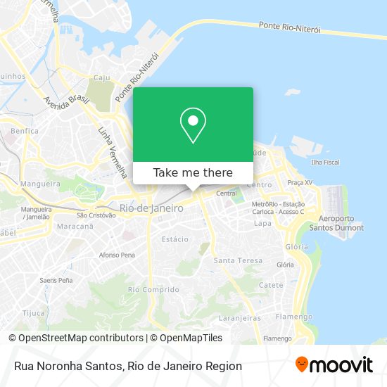 Rua Noronha Santos map