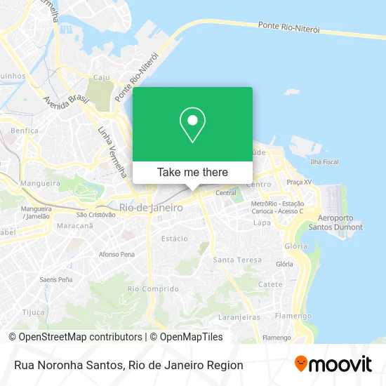 Rua Noronha Santos map