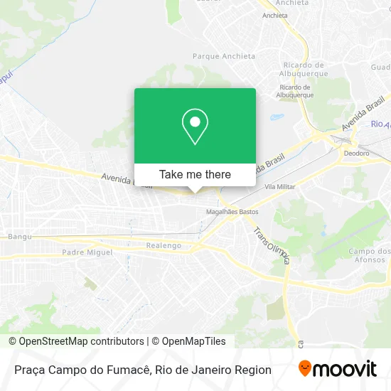Praça Campo do Fumacê map