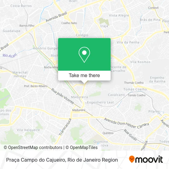 Praça Campo do Cajueiro map