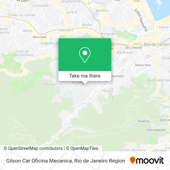 Gilson Car Oficina Mecanica map