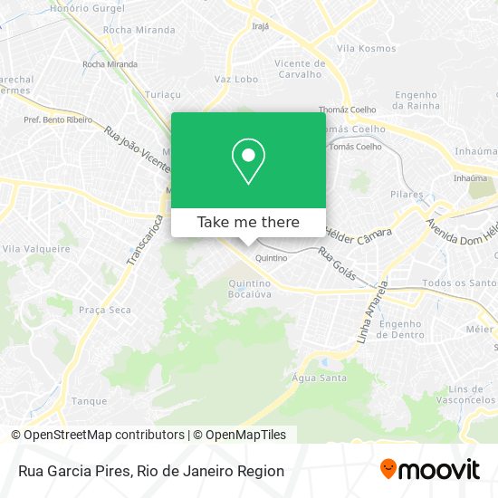 Mapa Rua Garcia Pires