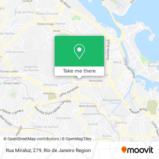 Mapa Rua Miraluz, 279