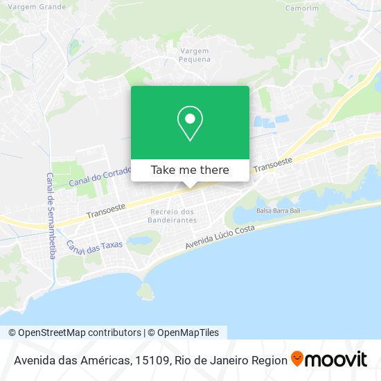 Avenida das Américas, 15109 map