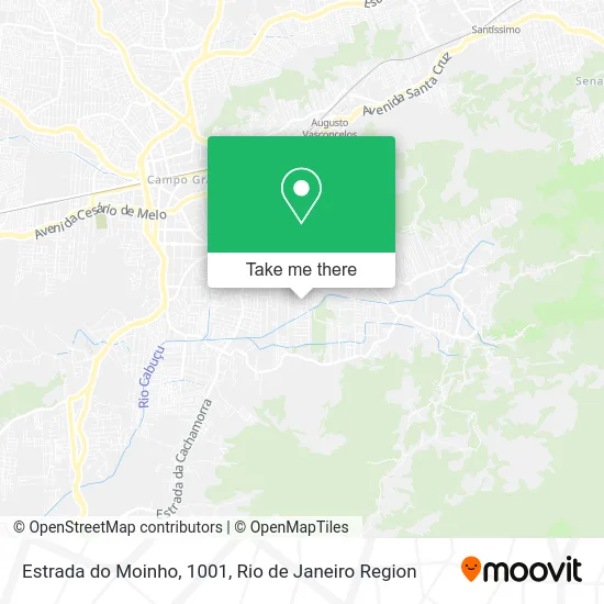 Estrada do Moinho, 1001 map