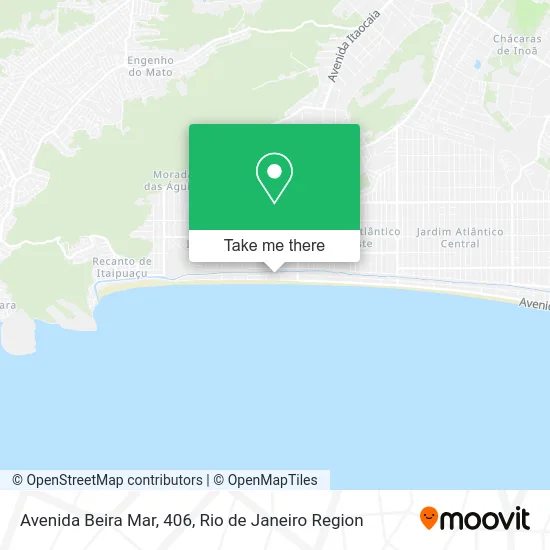 Avenida Beira Mar, 406 map