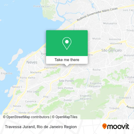 Travessa Juranil map