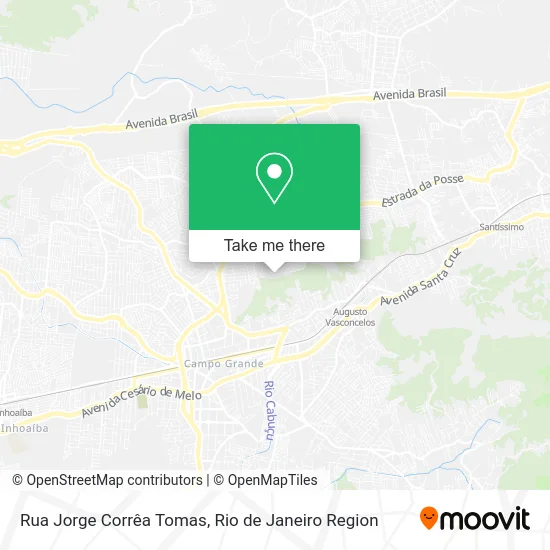 Rua Jorge Corrêa Tomas map