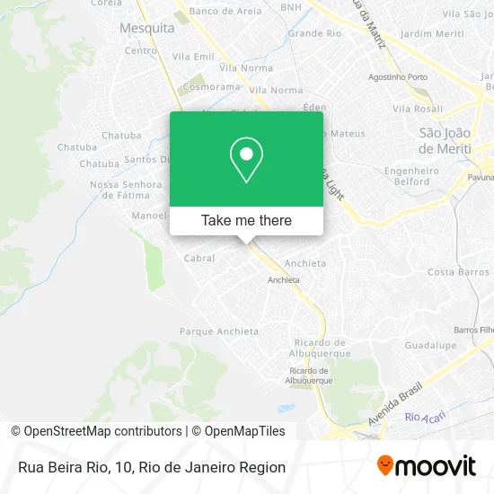 Rua Beira Rio, 10 map