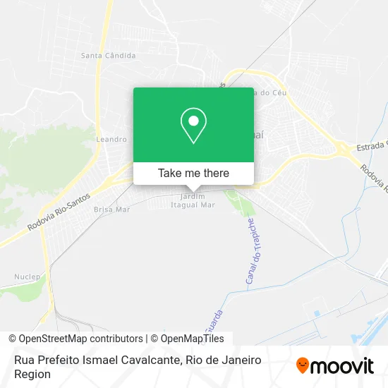 Rua Prefeito Ismael Cavalcante map