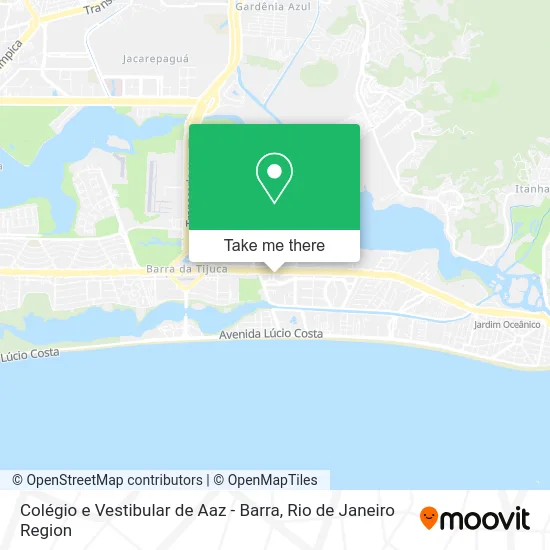 Colégio e Vestibular de Aaz - Barra map