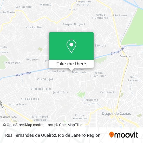 Rua Fernandes de Queiroz map