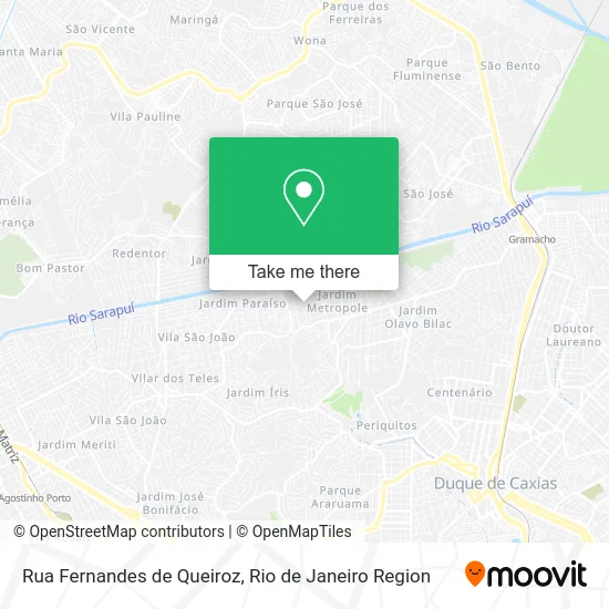 Rua Fernandes de Queiroz map