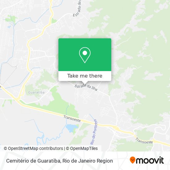 Cemitério de Guaratiba map