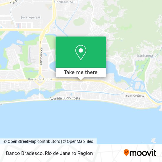 Banco Bradesco map