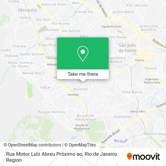 Rua Motor Luiz Abreu Próximo ao map