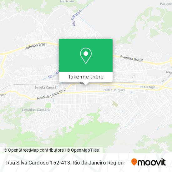 Mapa Rua Silva Cardoso 152-413