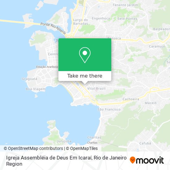 Igreja Assembléia de Deus Em Icaraí map