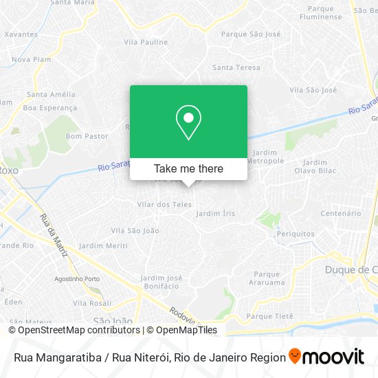 Rua Mangaratiba / Rua Niterói map