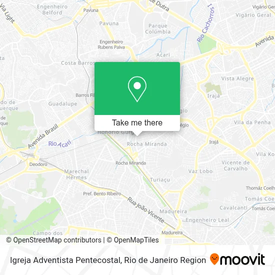 Igreja Adventista Pentecostal map