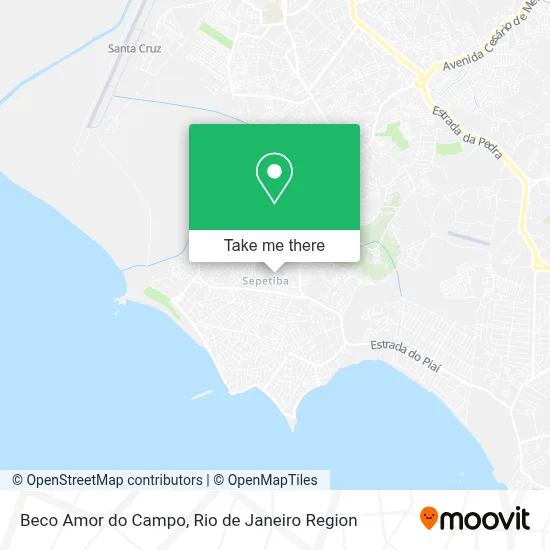 Beco Amor do Campo map