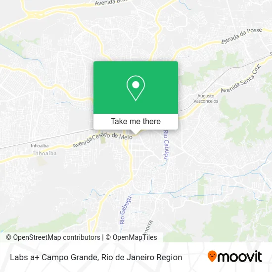 Labs a+ Campo Grande map