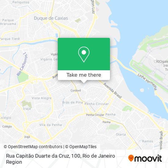 Rua Capitão Duarte da Cruz, 100 map