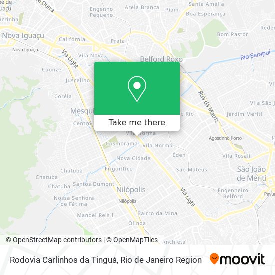 Rodovia Carlinhos da Tinguá map