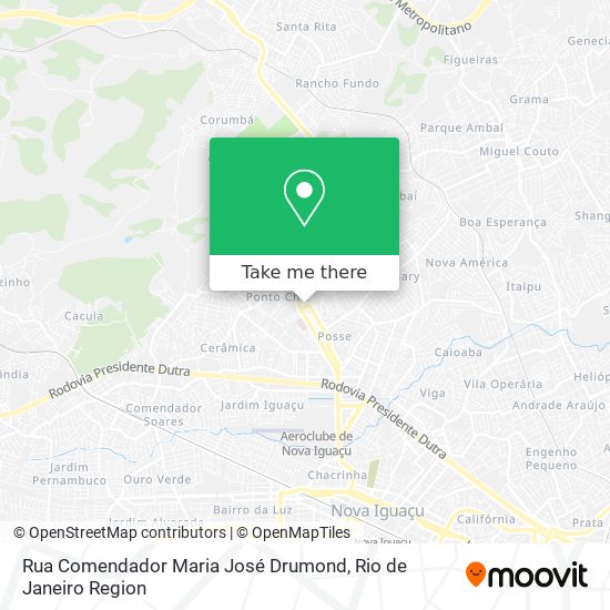 Rua Comendador Maria José Drumond map