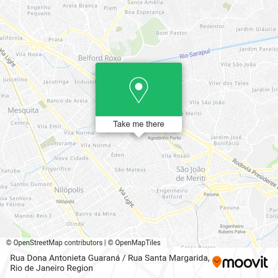 Rua Dona Antonieta Guaraná / Rua Santa Margarida map