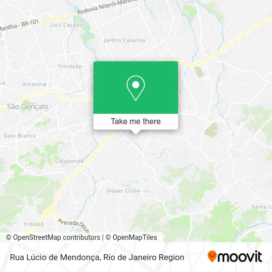 Rua Lúcio de Mendonça map