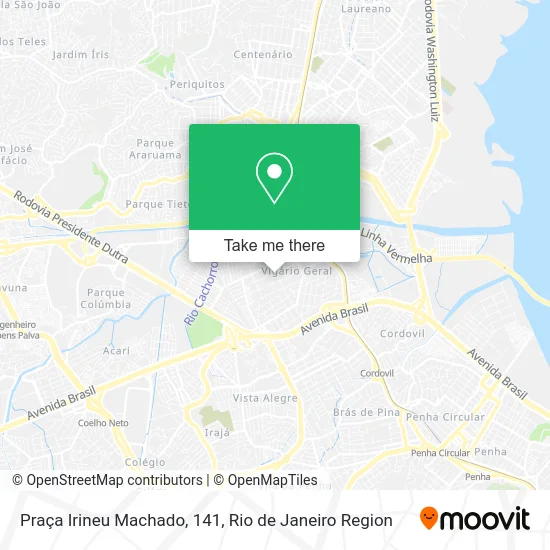 Praça Irineu Machado, 141 map