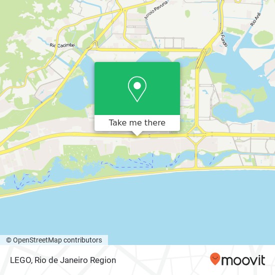 LEGO map