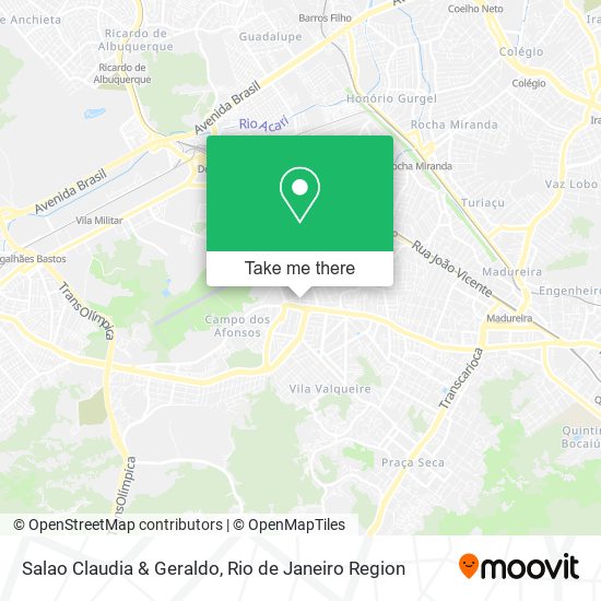 Salao Claudia & Geraldo map