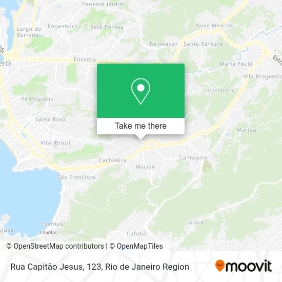 Rua Capitão Jesus, 123 map