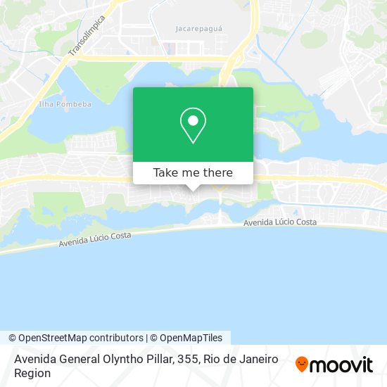 Avenida General Olyntho Pillar, 355 map